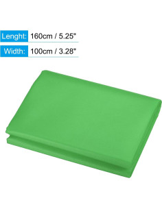 Fondo de Tela No Tejida PATIKIL 160x100cm Verde Claro 2