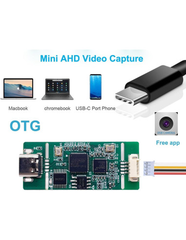 Tarjeta de Captura de Video AHD GRACETOP 1080P USB-A