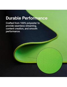 Alfombrilla de Ratón Pixio Chroma Key Verde 94x40 cm 2