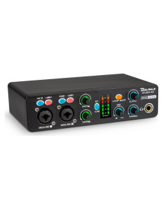 Interfaz de Audio Bolanle 2i2 24-bit/192kHz USB Portátil