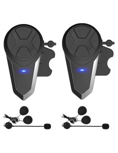 Auricular Bluetooth Dgakcvb BT-S3 Intercomunicador 1000m
