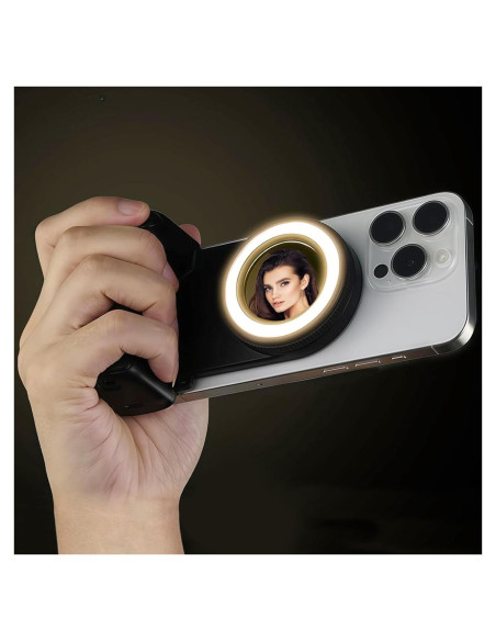 Soporte Magnético para Teléfono KELEDEZ con Luz y Control Remoto