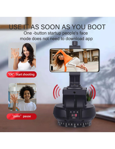 Cabezal motorizado Sanpyl con seguimiento facial AI 360