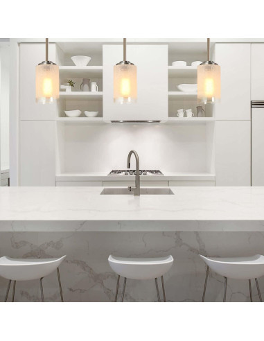 Pantallas de vidrio esmerilado Voguad 9x14 cm, paquete de 3