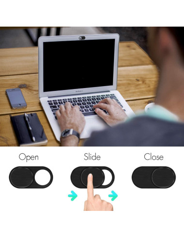 Cubierta de Cámara de Privacidad Fonus Blanca para Motorola Edge 2025