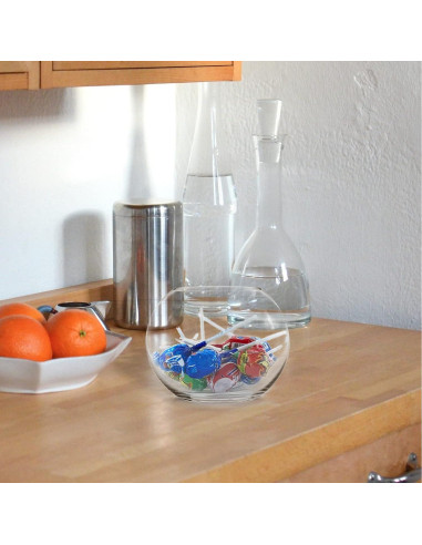 Jarrón de Burbuja de Vidrio CYS EXCEL 11.43x13.97 cm