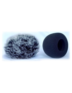 Combo Filtro Pop y Pantalla Viento PhantAccy para Zoom H1/H1n y Tascam DR-05/DR-05X