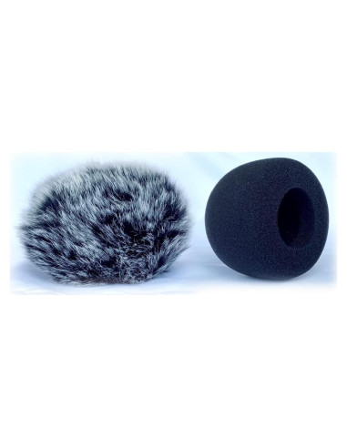 Combo Filtro Pop y Pantalla Viento PhantAccy para Zoom H1/H1n y Tascam DR-05/DR-05X