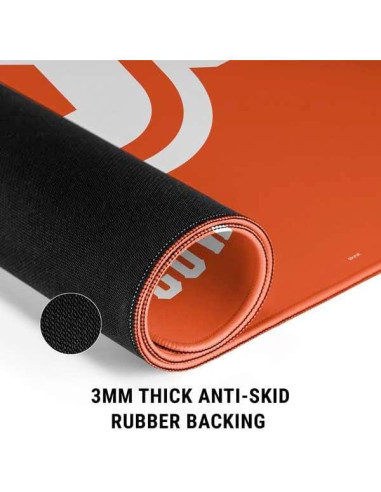 Alfombrilla de Ratón Extra Grande Skinit Naranja 90.8x39.1cm