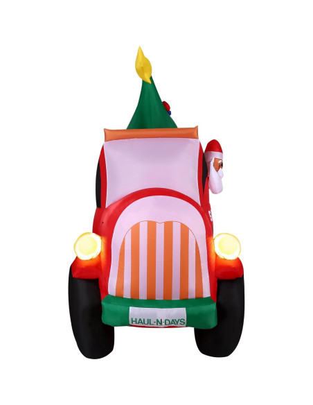 Camión Pickup Inflable de Navidad 6 Pies Fraser Hill Farm