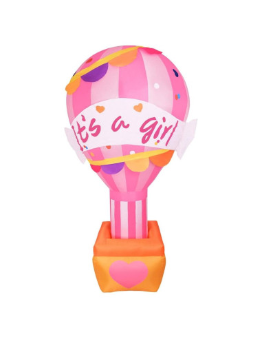 Globo Inflable 3m Fraser Hill Farm 'Es una Niña' con Luces