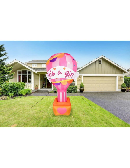 Globo Inflable 3m Fraser Hill Farm 'Es una Niña' con Luces