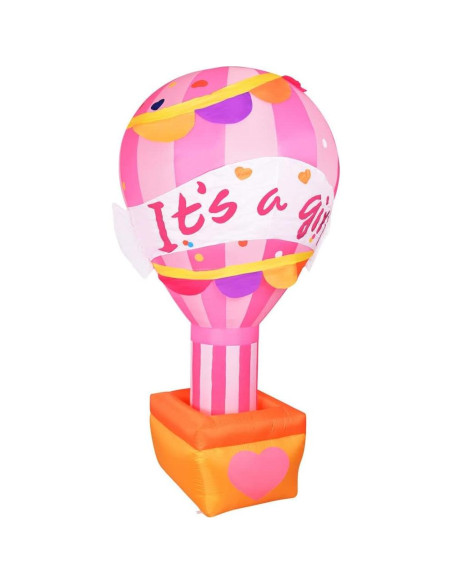 Globo Inflable 3m Fraser Hill Farm 'Es una Niña' con Luces