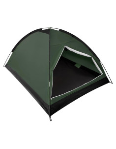 Tienda de campaña domo XL verde militar 1-2 personas impermeable