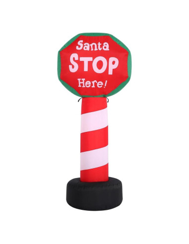 Cartel Inflable Navidad Fraser Hill Farm 1.07 m Santa