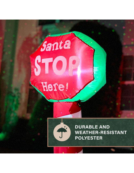 Cartel Inflable Navidad Fraser Hill Farm 1.07 m Santa