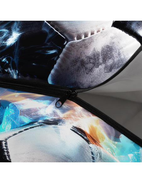 Saco de dormir UEVBF para niños, impermeable y compacto 228.6x81.3cm