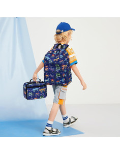 Mochila Infantil CAMTOP con Caja de Almuerzo 30x15x45 cm 2