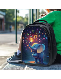 Mochila Escolar Infantil Elefante Baegopa 3 Piezas 40.6 cm 2