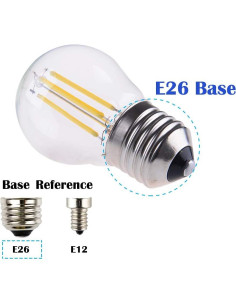 Bombilla LED Globo A15 Opalray 4W 400Lm Blanco Natural 4000K 2