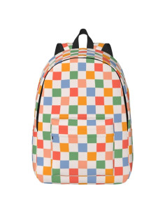 Mochila Lona Retro Vintage 15" GVGOAGL para Niños y Adultos