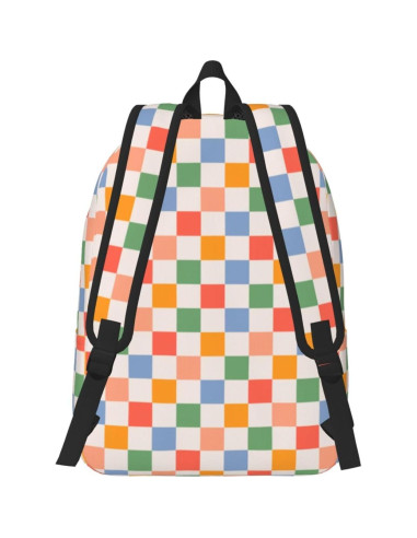 Mochila Lona Retro Vintage 15" GVGOAGL para Niños y Adultos