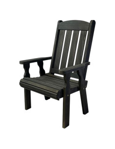 Silla de Patio Misionera Casual Amish Pino Tratado 272 kg