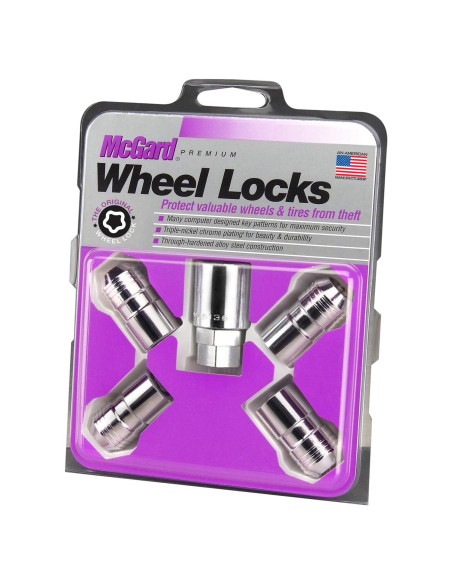 Cerraduras de Rueda McGard 24215 Cromadas M14x1.5 - Juego de 4