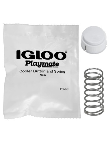Botón y Resorte de Reemplazo Igloo para Cooler Playmate