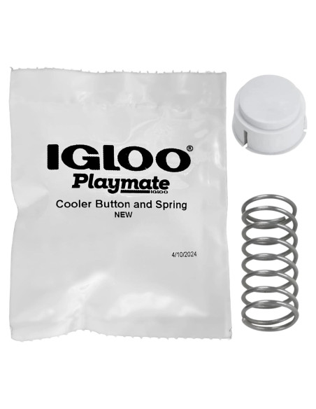 Botón y Resorte de Reemplazo Igloo para Cooler Playmate