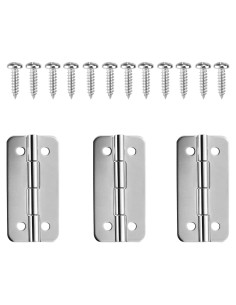 BOXOB 3 Piezas Bisagras Acero Inoxidable para Enfriadores Igloo