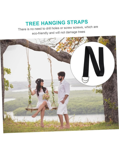 Kit de Suspensión de Hamaca Milisten - Correas Duraderas 200cm