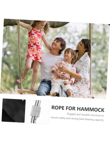 Cintas de Hamaca Happyyami 2 Piezas Alta Resistencia 200x4.8cm