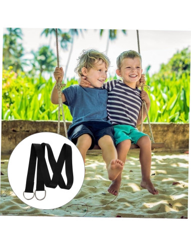 Cintas de Hamaca Happyyami 2 Piezas Alta Resistencia 200x4.8cm