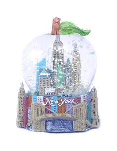 Globo de Nieve Clásico Zizo Nueva York 8.89 cm 2