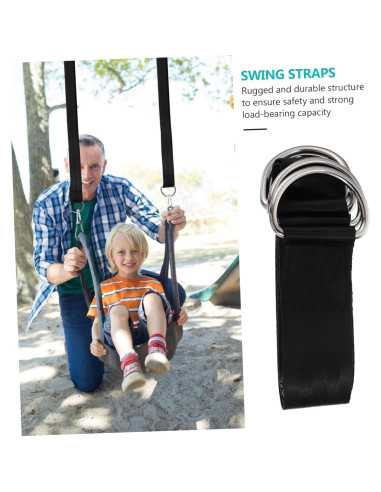 Correas Colgantes para Hamacas Abaodam 2 Piezas 200x4.8cm