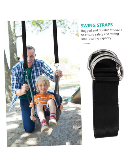 Correas Colgantes para Hamacas Abaodam 2 Piezas 200x4.8cm