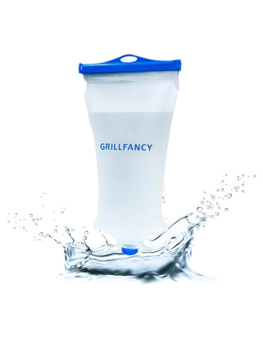 Bolsa de Agua 2L GRILLFANCY TPU Ecológica para Camping y Senderismo