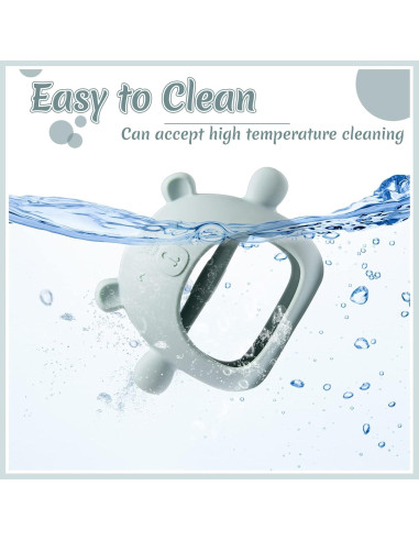 Chumia 3 Mordedores de Silicona para Bebés 0-6 Meses