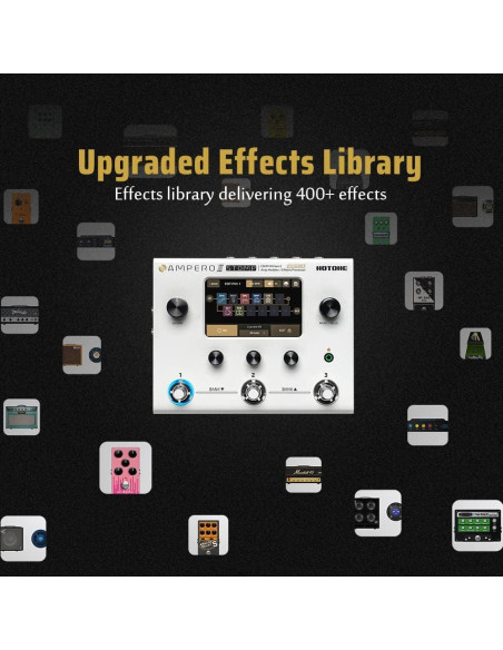Procesador de Efectos Múltiples HOTONE Ampero II Stomp + Pedal