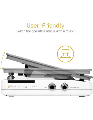 Procesador de Efectos Múltiples HOTONE Ampero II Stomp + Pedal