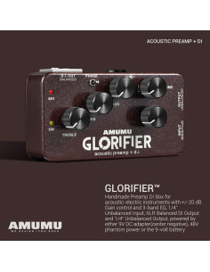 Preamplificador DI AMUMU GLORIFIER para Guitarras Acústicas 2