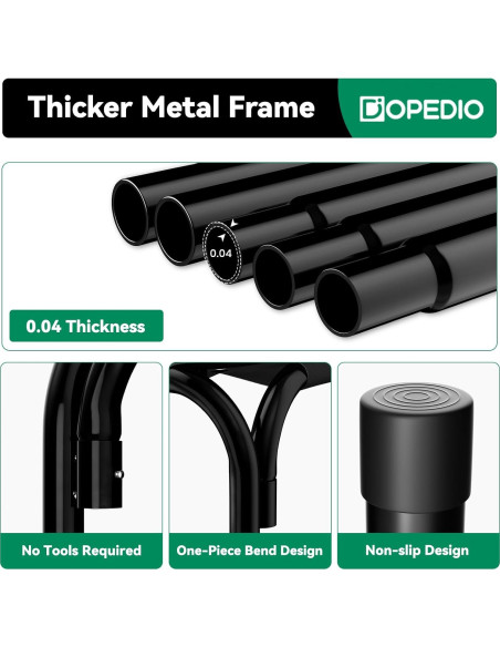 Cama Elevada para Perros DOPEDIO 110x81 cm Negra Antideslizante