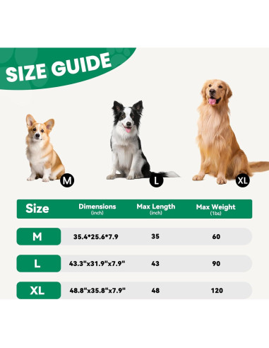 Cama Elevada para Perros DOPEDIO 110x81 cm Negra Antideslizante