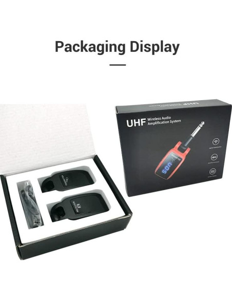 Micrófono Inalámbrico Arklove 1/4" (6.35mm) para Guitarra