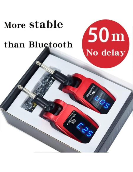 Micrófono Inalámbrico Arklove 1/4" (6.35mm) para Guitarra