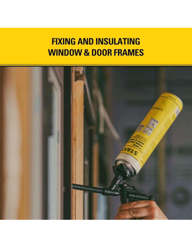 Sellador de Espuma Stanley F905P 2x24 Oz - Aislante Impermeable