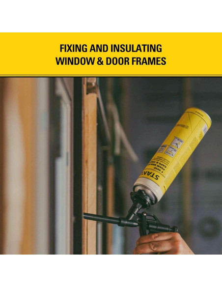 Sellador de Espuma Stanley F905P 2x24 Oz - Aislante Impermeable