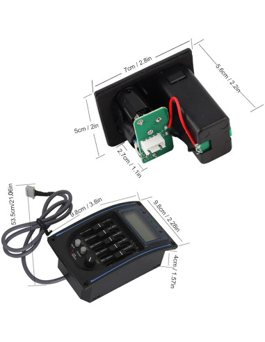Ecualizador de Pastilla de Guitarra 5 Bandas con Pantalla LCD