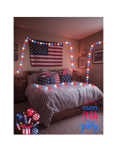 Luces de Cuerda Inteligentes Echosari 10M RGB Control APP 2